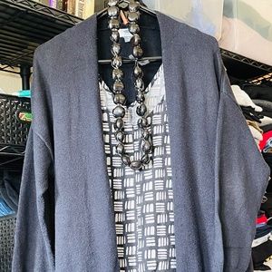 Old Navy Linen/Cotton Blend Jumper with Wool/Rayon/Poly Sweater